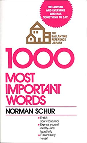 1000 Most Important Words Norman Schur Pdf Creator